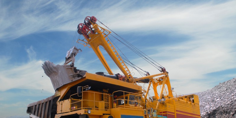 Loading of iron ore